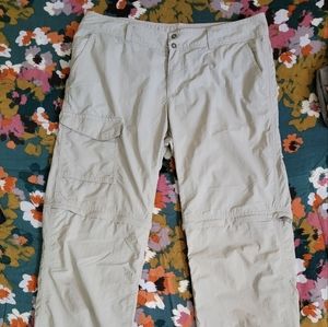 Columbia Convertible Hiking Pants Size 12